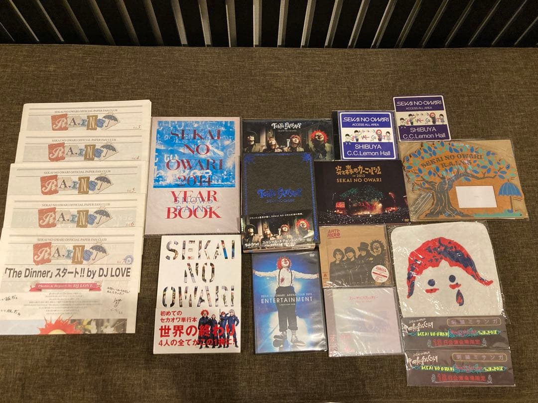 再値下げ☆美品☆未開封あり限定ありファンクラブ☆セカオワグッズ☆まとめ売り