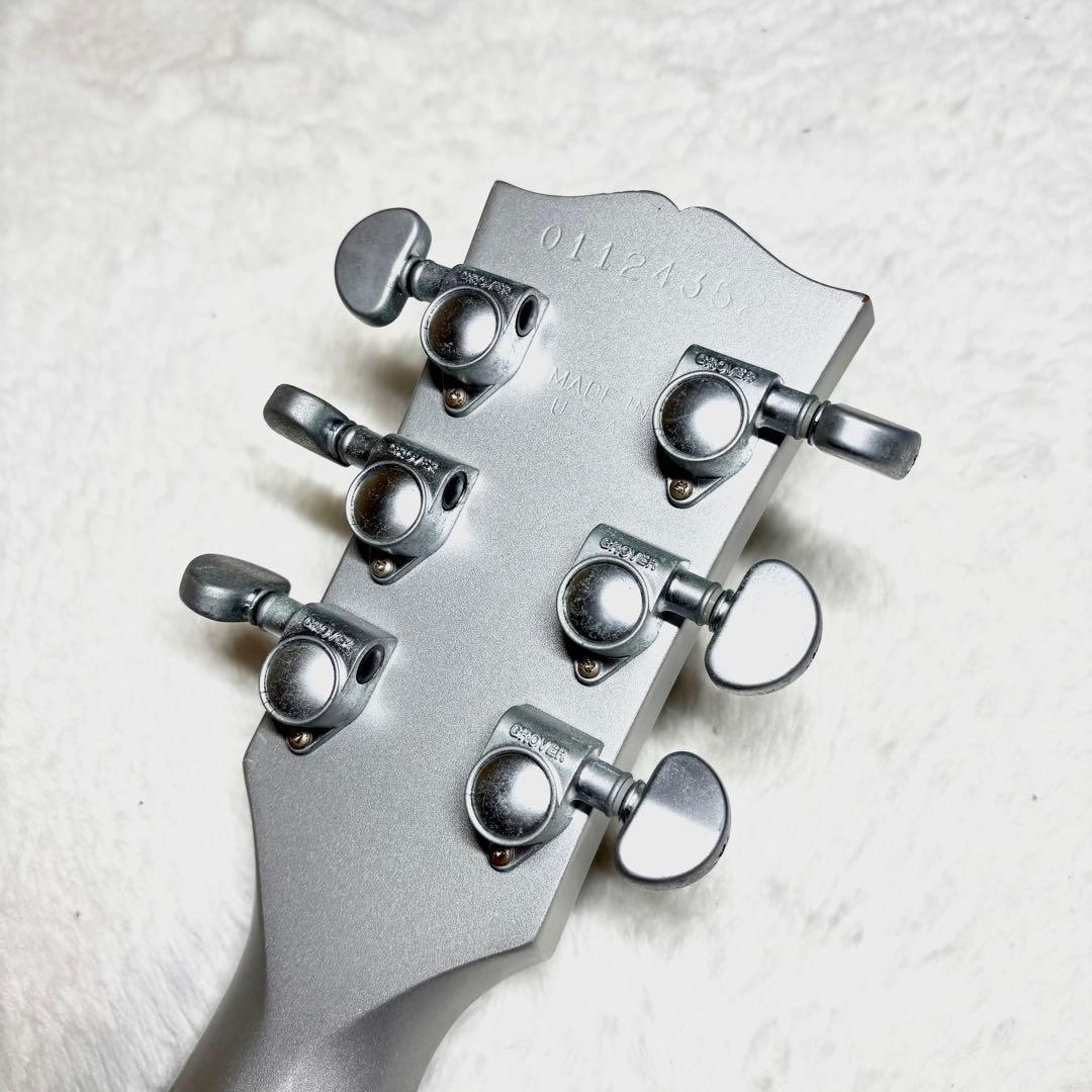 ギブソン　レスポールスタジオ　レアカラーplatinum エボニー指板2004年