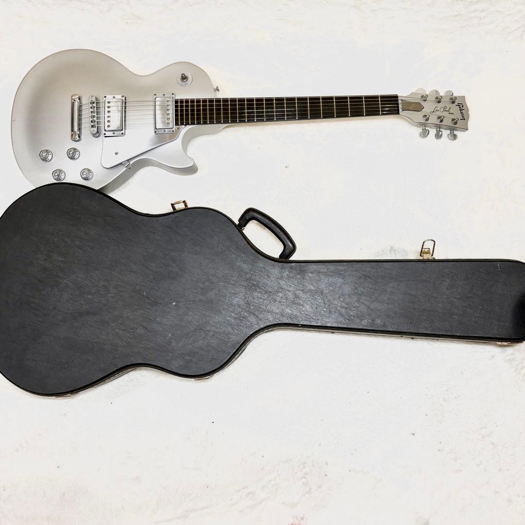 ギブソン　レスポールスタジオ　レアカラーplatinum エボニー指板2004年