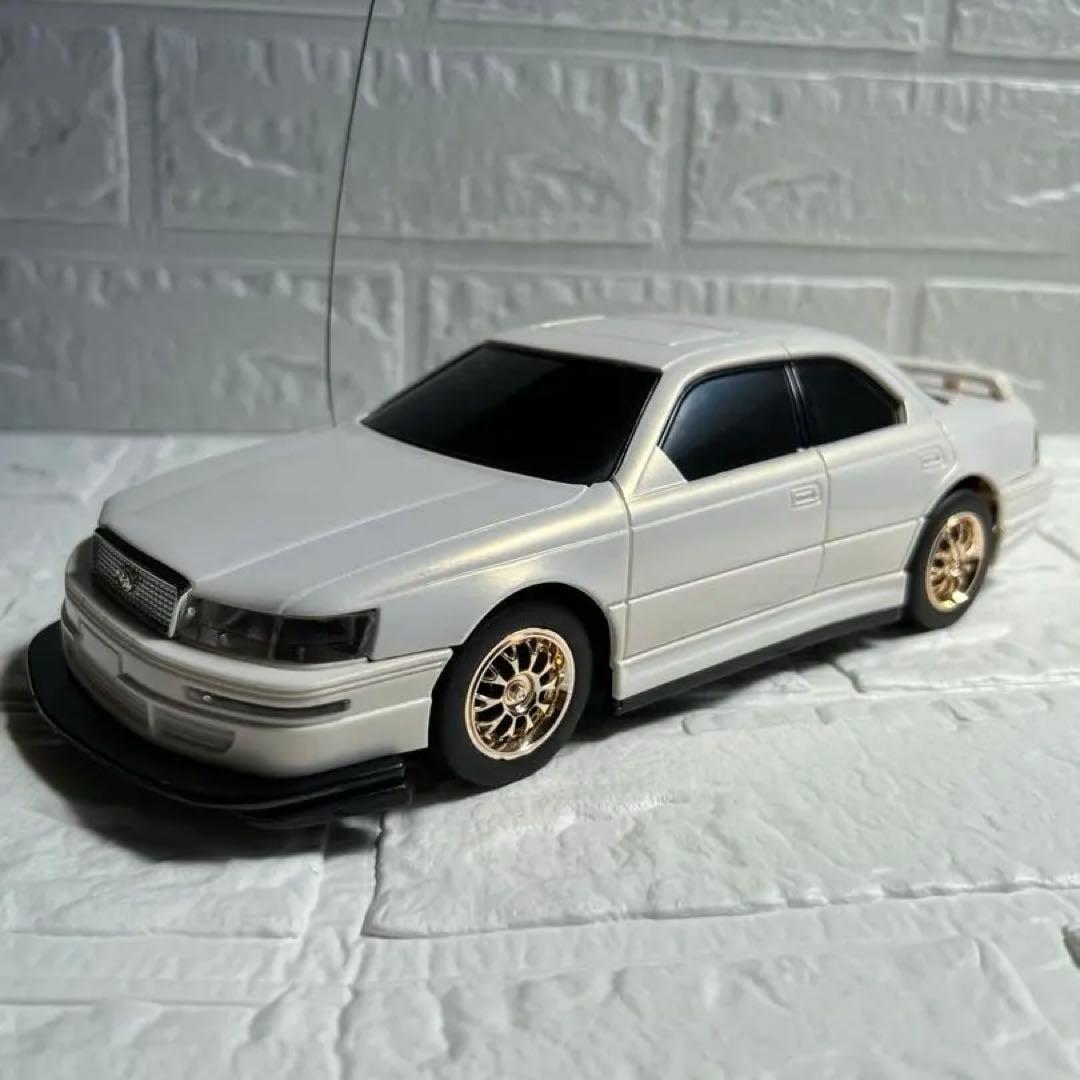 ラジコンカー　トヨタ　セルシオ　パール ホワイト 旧車　ビンテージ　美品　当時物