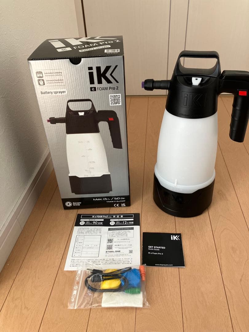 IK e FOAM Pro 2 電動フォームスプレイヤー