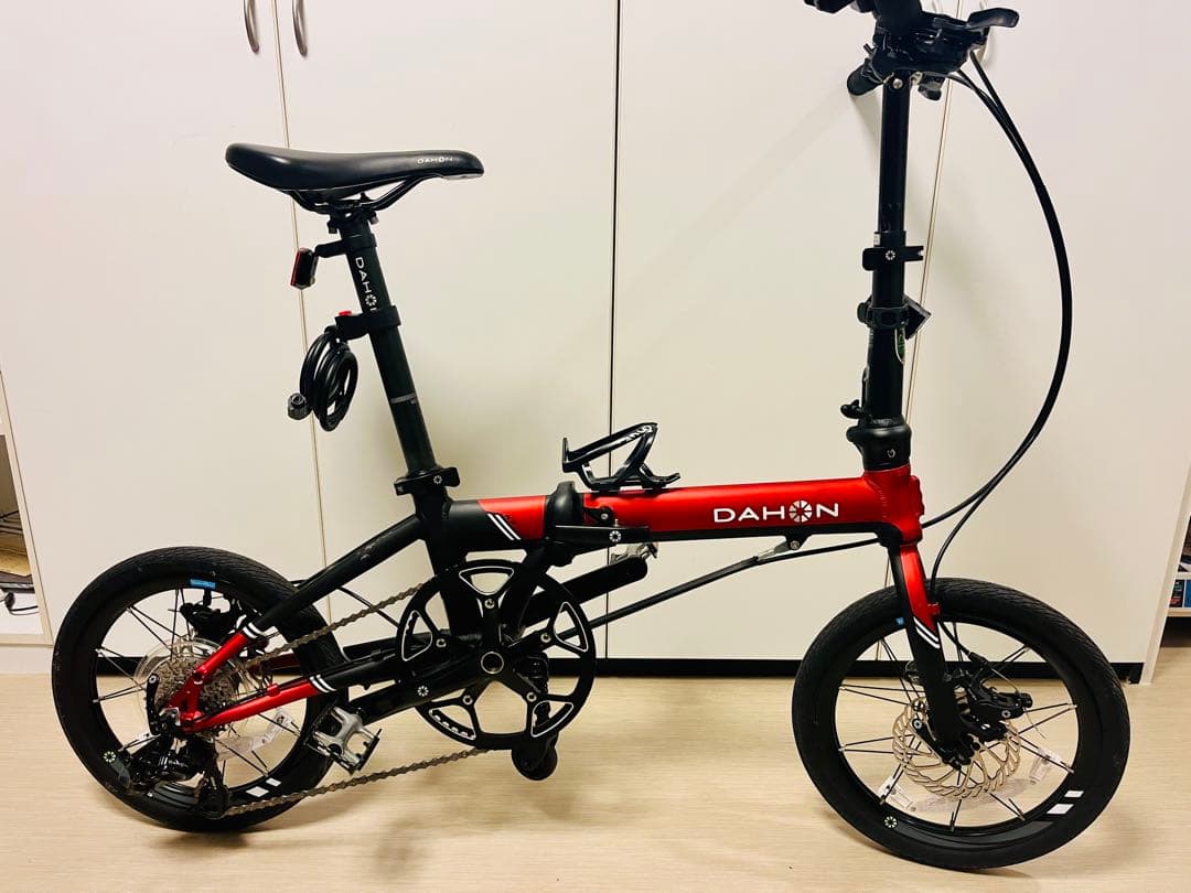 DAHON 折りたたみ自転車 9速 レッド K3 P lus