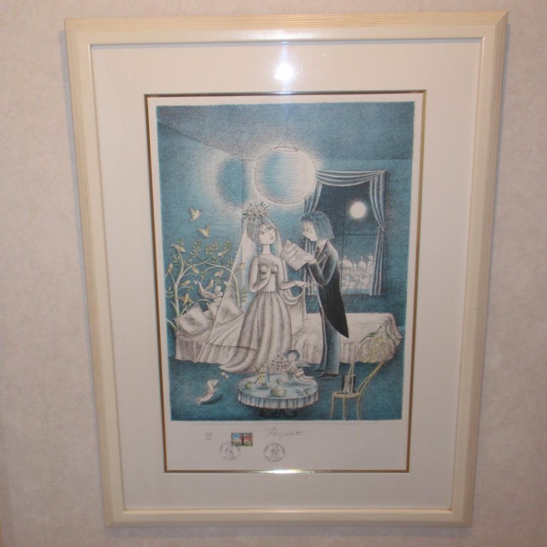 レイモン・ペイネのリトグラフ