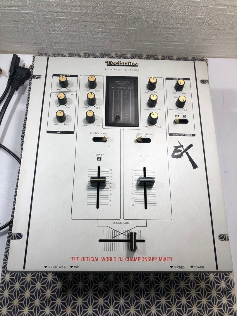Technics テクニクス　SH-EX1200 予備CHフェーダー付属