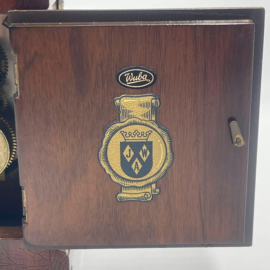 Warmink Wuba ワルミンクムーンフェイズ ゼンマイ 置き時計