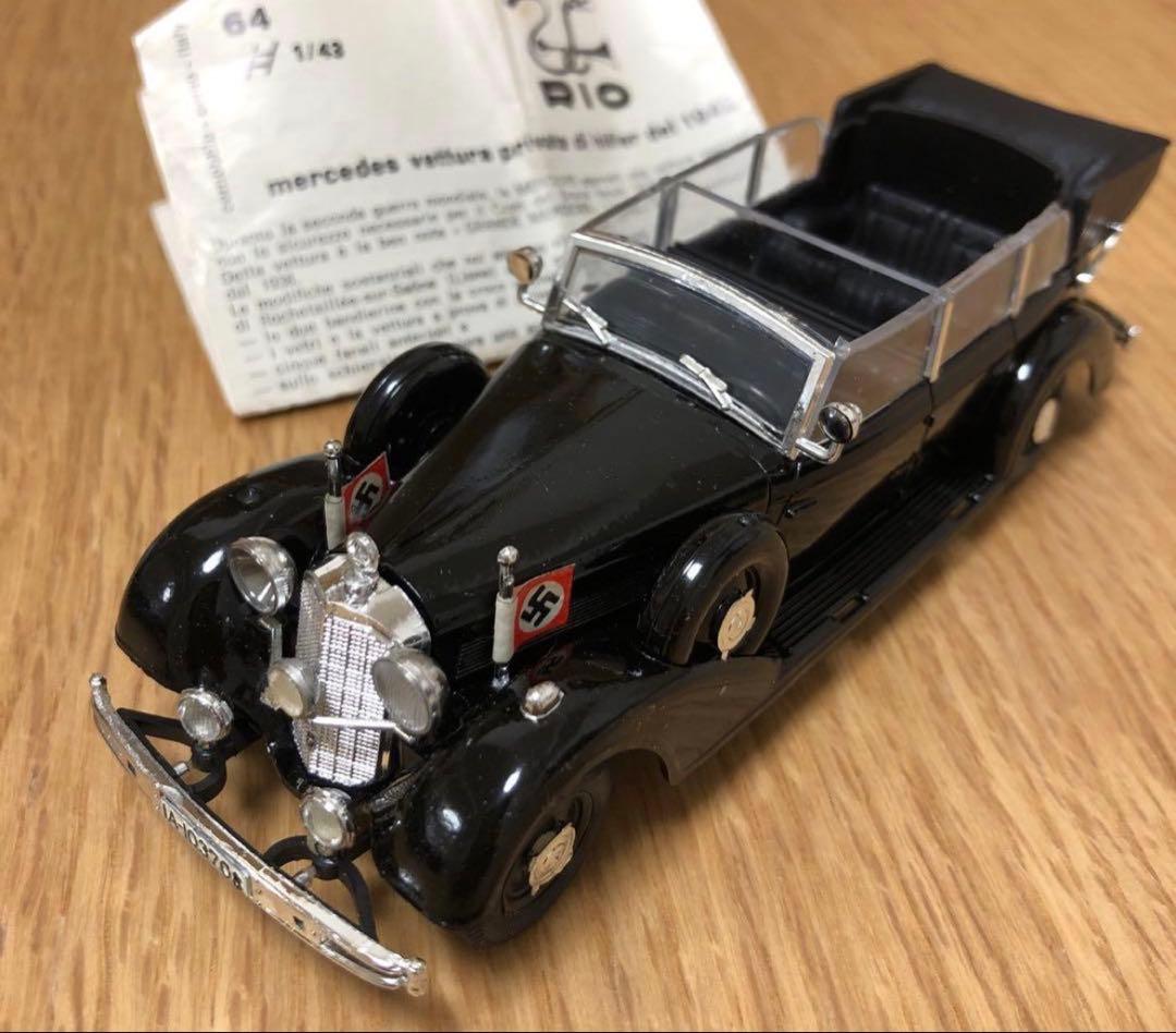 国家リーダー　ヒトラー ベンツ770K 1/43 Rio