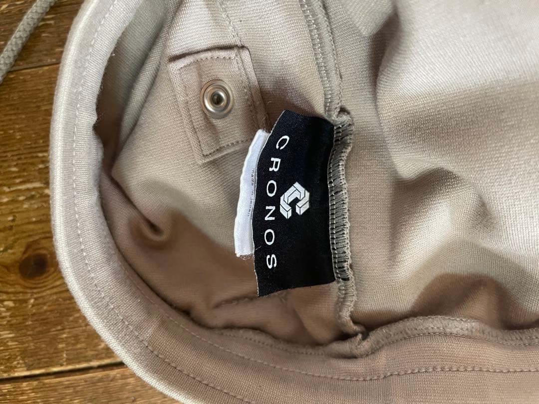 agCRONOS ベージュ 、ブラック　トレーニングパンツ2枚セット