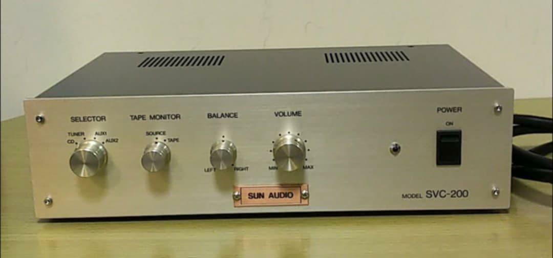 SUN AUDIO SVC-200 真空管アンプ-タムラトランス用