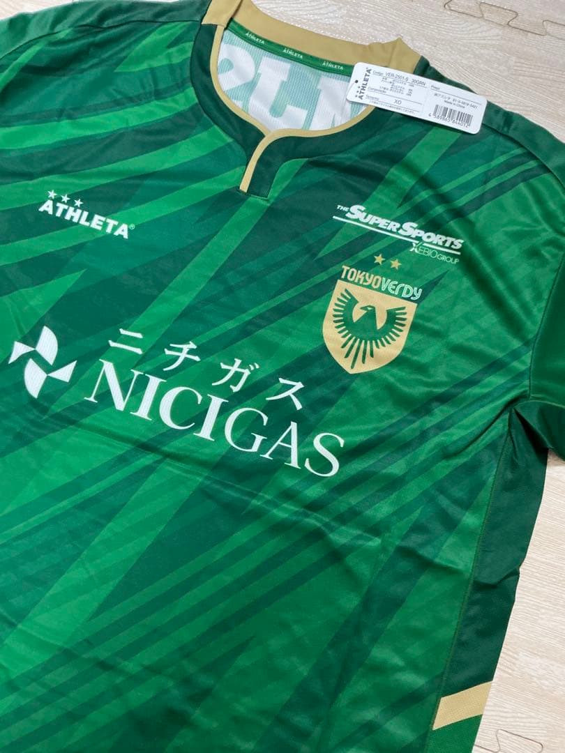 アスレタATHLETA 東京ヴェルディ ユニフォーム　XO 新品