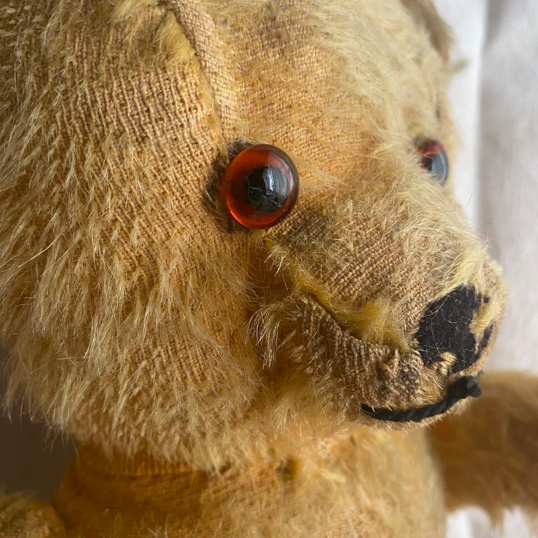 フランス・アンティークテディベア　グラスアイ