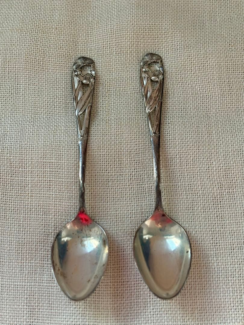 銀製　和光　スプーン2本