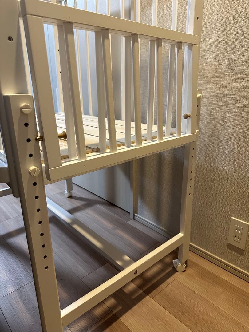 そいねーるミニ(マットレス付き)　ベビーベッド