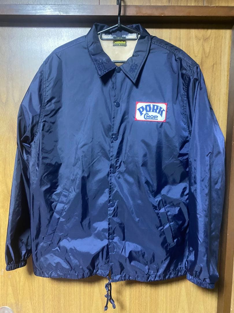 ポークチョップガレージサプライ コーチジャケット 裏ボア 試着のみ美品 M