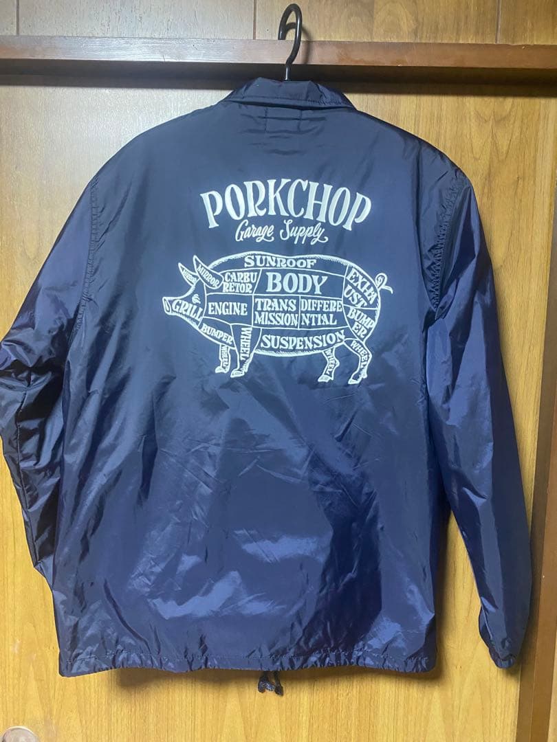 ポークチョップガレージサプライ コーチジャケット 裏ボア 試着のみ美品 M
