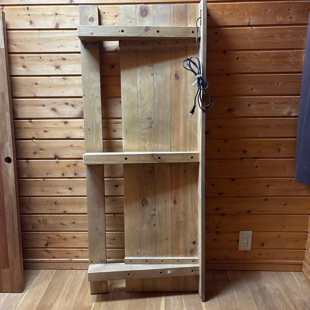 【送料込】CASA HILS 西海岸スタイル　ローベッド　ダブルサイズ