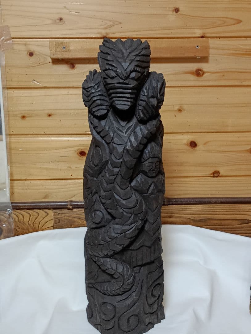 takさん専用注文の品、善女龍王、円空仏風、オリジナル