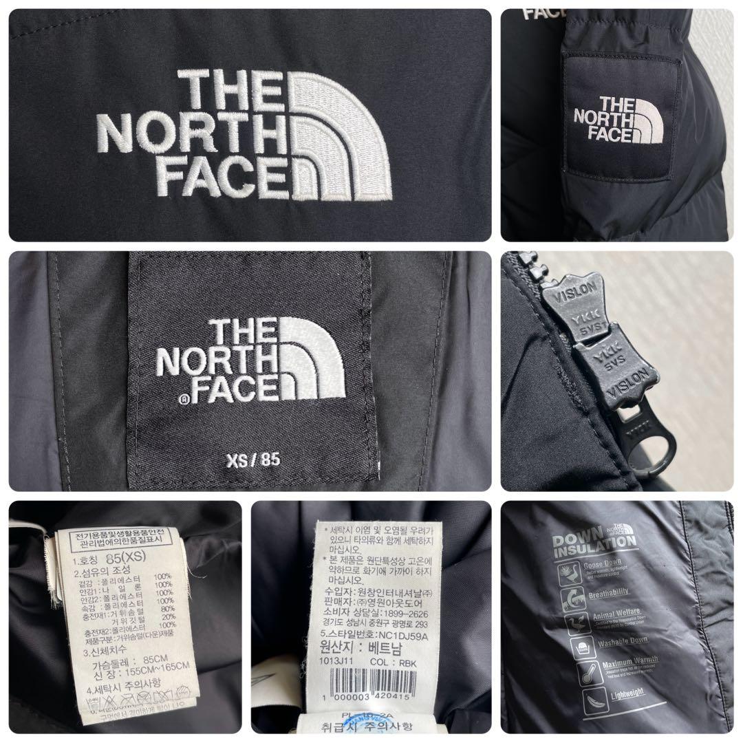 ノースフェイス ダウンジャケット ダウンコート ロングダウン ブラック