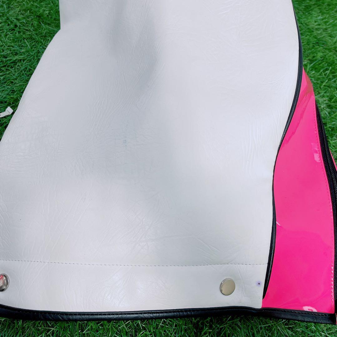 ゴルフ　キャディバッグ　エドウィン　エナメル　N2406