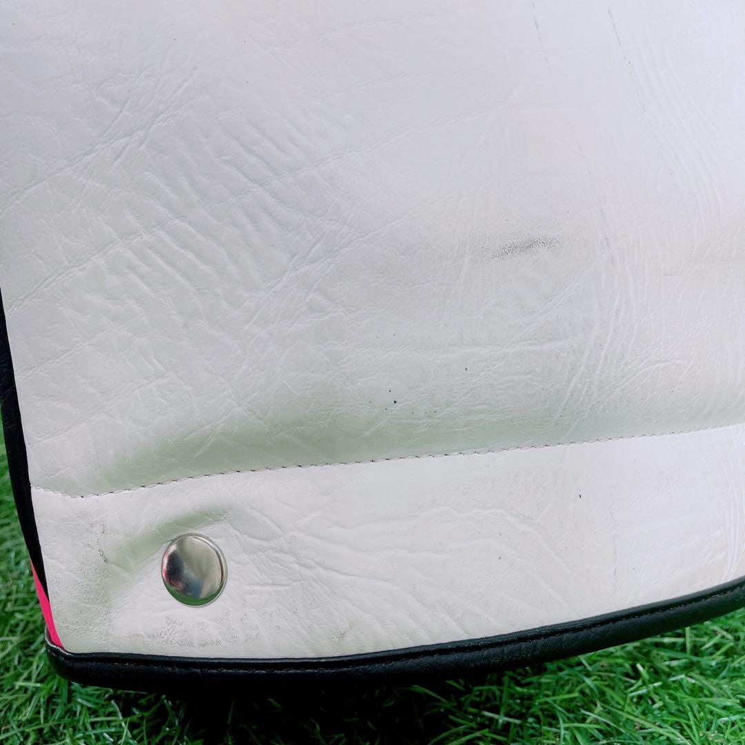 ゴルフ　キャディバッグ　エドウィン　エナメル　N2406