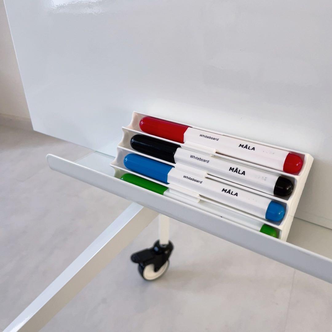 IKEA ELLOVEN エロヴェン　ホワイトボード　パーテーション　キャスター