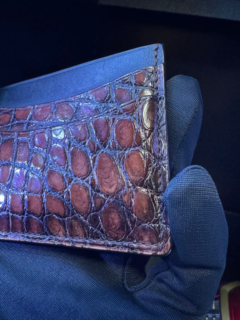 ベルルッティ Berluti クロコダイル名刺ケース　カード