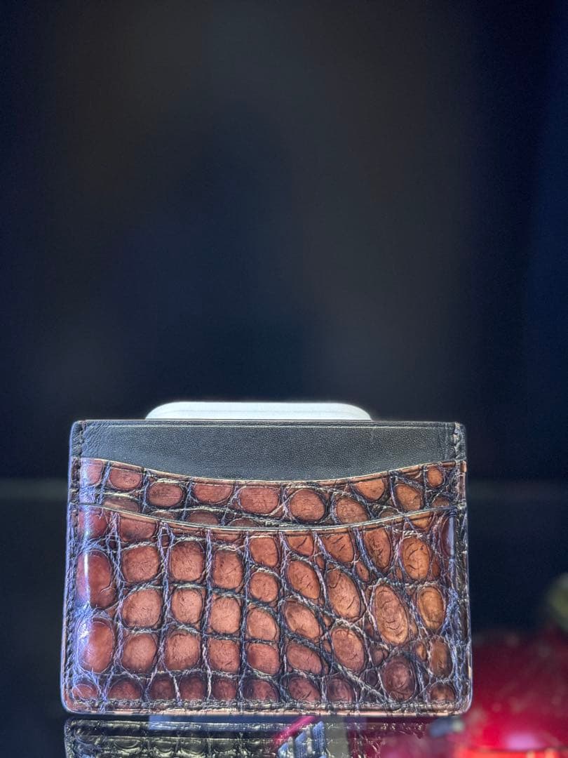 ベルルッティ Berluti クロコダイル名刺ケース　カード