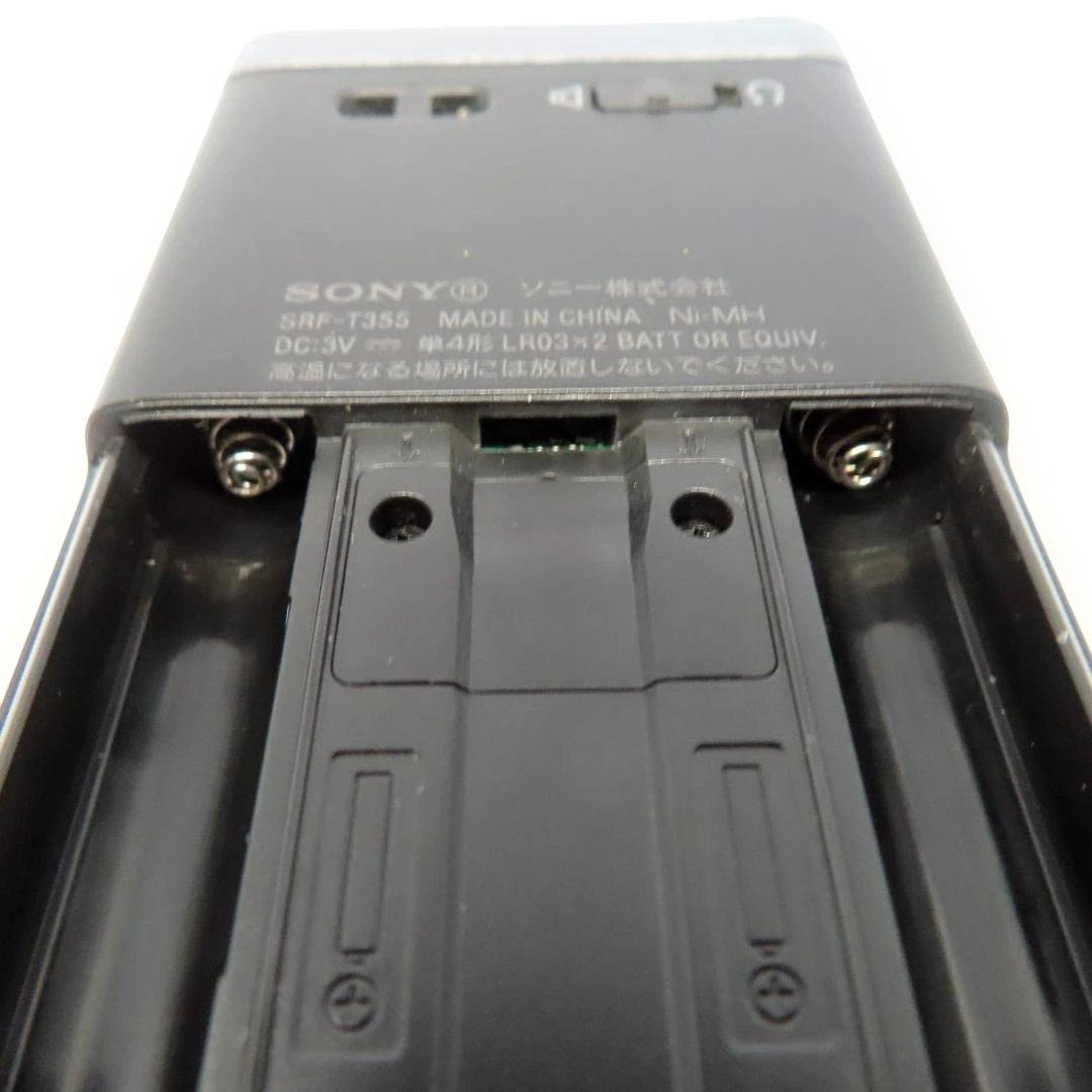 【SONY】 ソニー ラジオ FM/AM/ワイドFM対応 SRF-T355