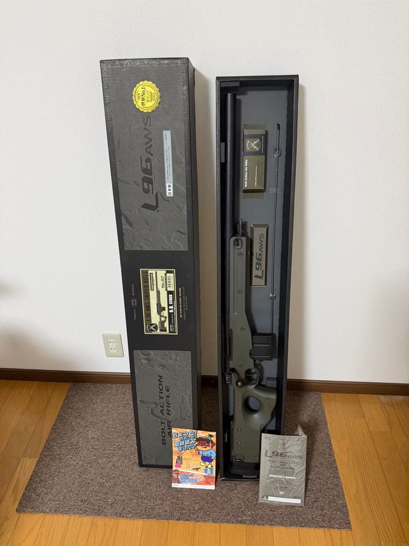 東京マルイ　L96 AWS エアコッキングライフル ブラック