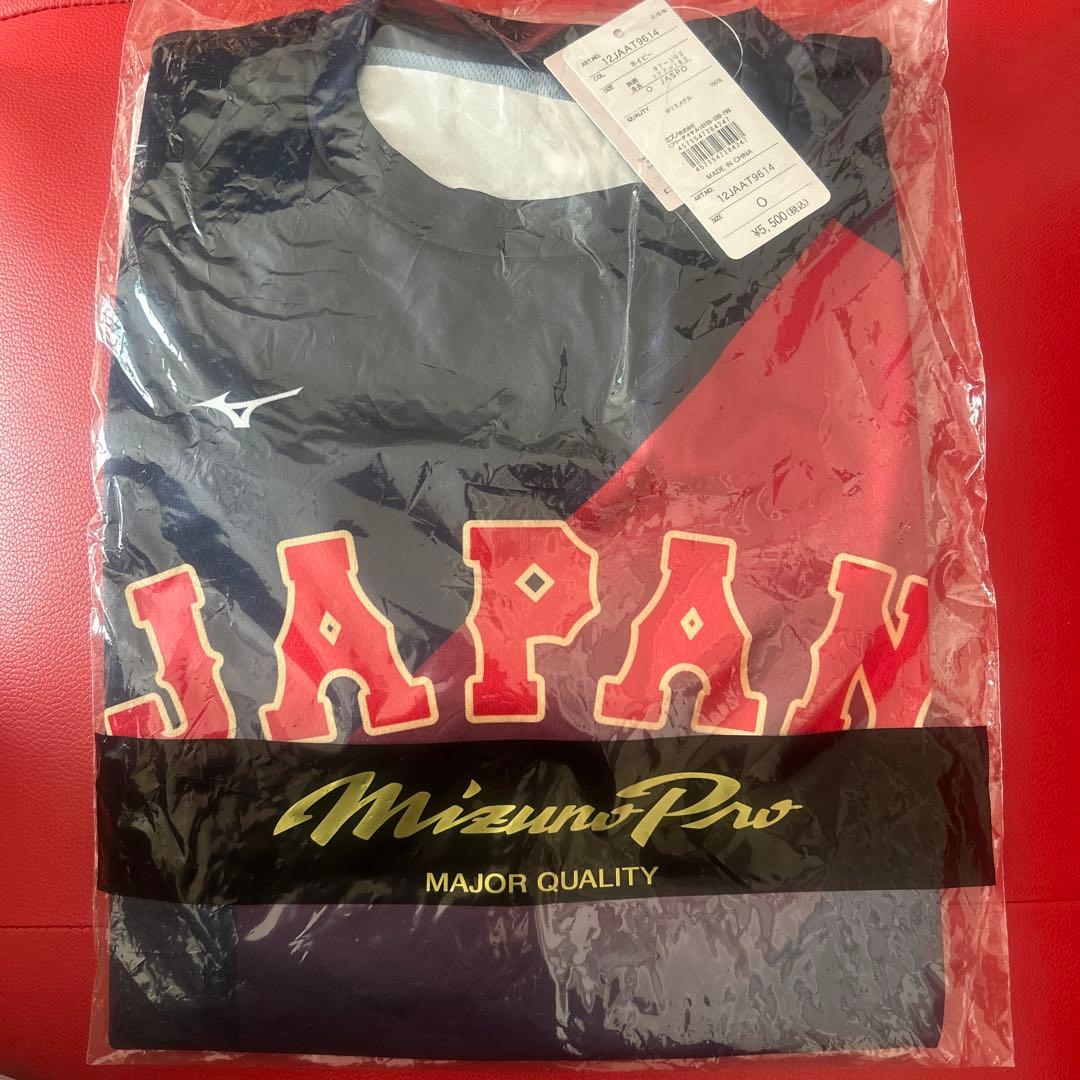 新品未開封♡2023 WBC Tシャツ Mizuno 日本代表 Oサイズ♡