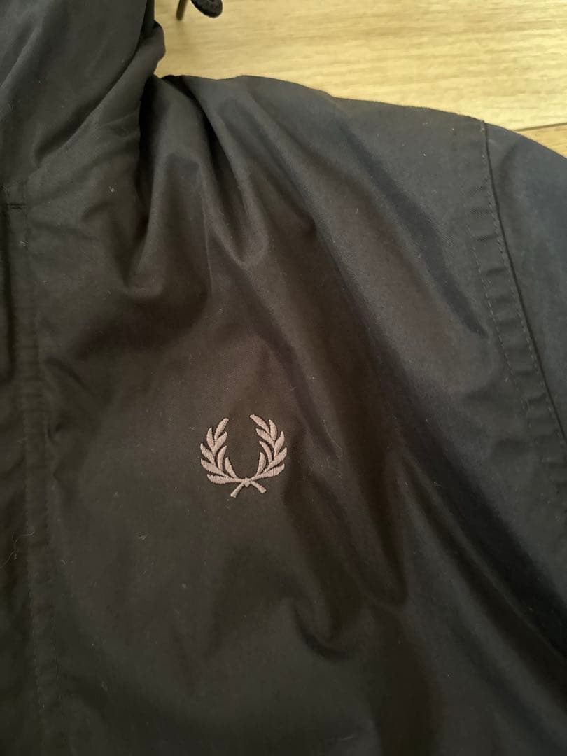 ブラック フード付き モッズコート