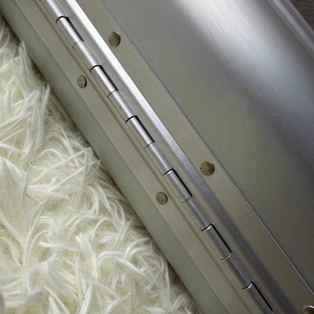 美品　ゼロハリバートン　アタッシュケース　クリアハンドル　アルミ