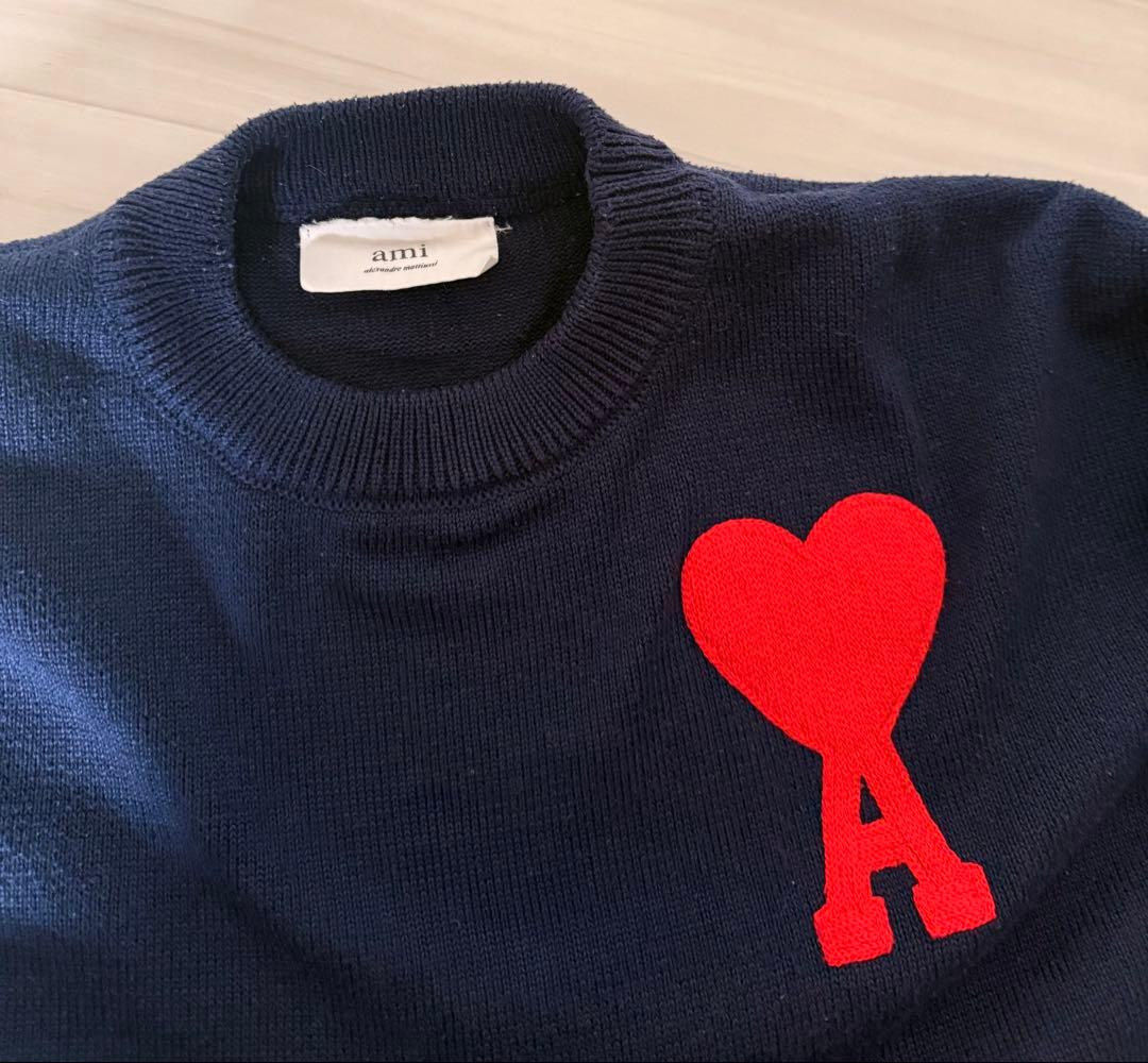 AMI PARIS アミパリス ロゴニット セーター