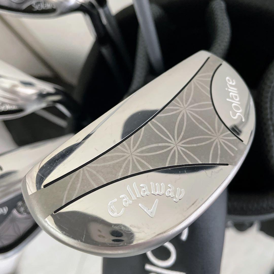 使用少なめ美品　最新モデル　キャロウェイ　ソレイユ　レディースゴルフクラブセット