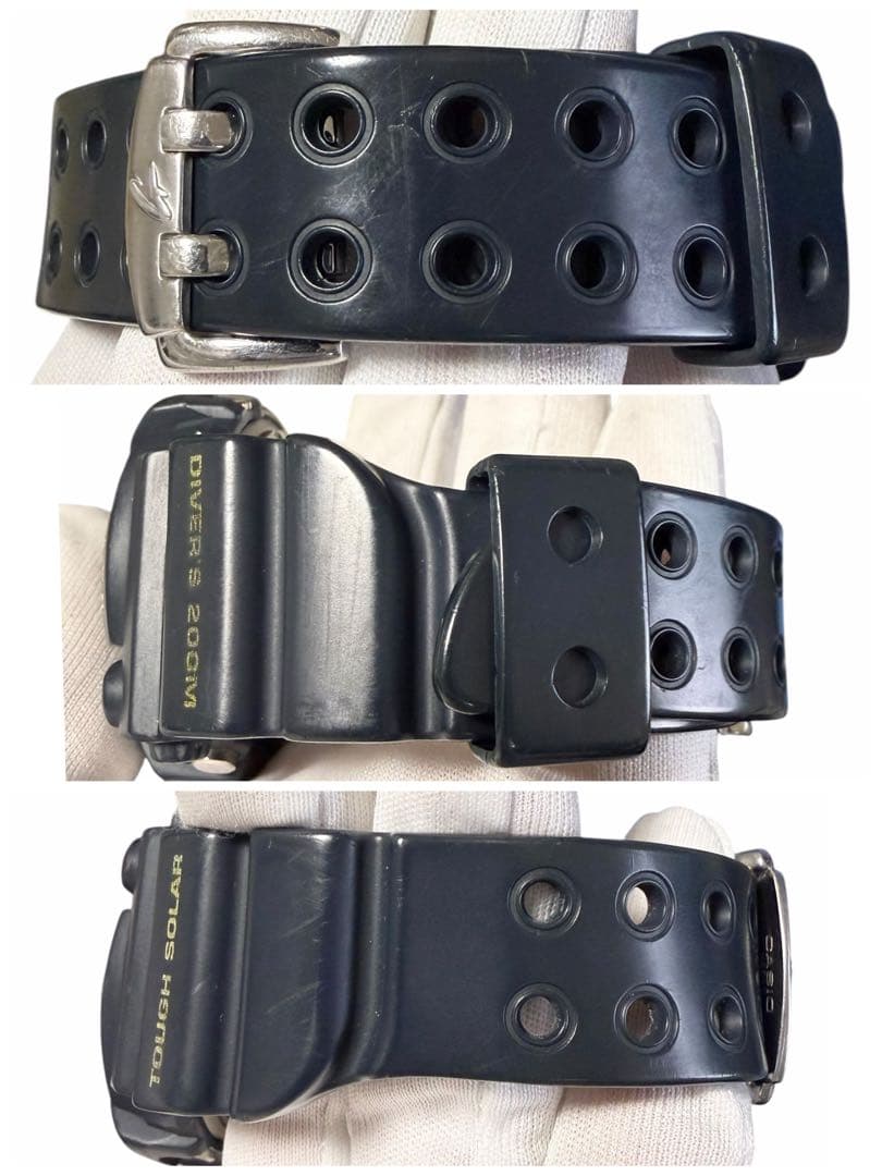 状態良好品 カシオジーショックフロッグマン GW-200Z-1JFメンズ腕時計