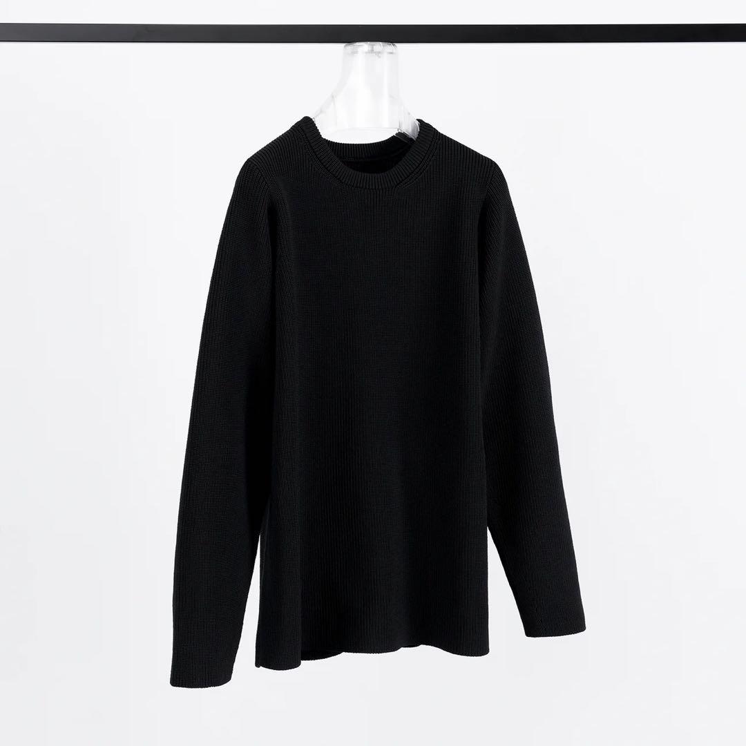 【美品】TEATORA CARTRIDGE KNIT CREW 7G 黒 3