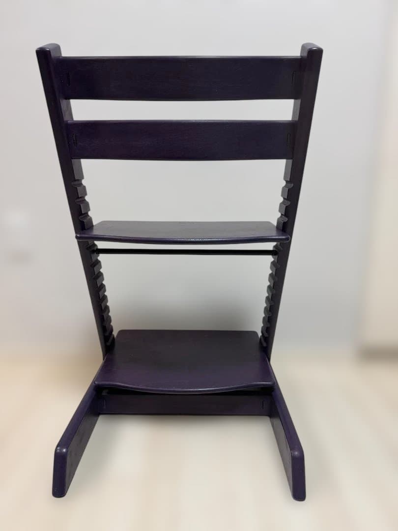 ストッケ トリップトラップ 希少パープル 説明書あり美品