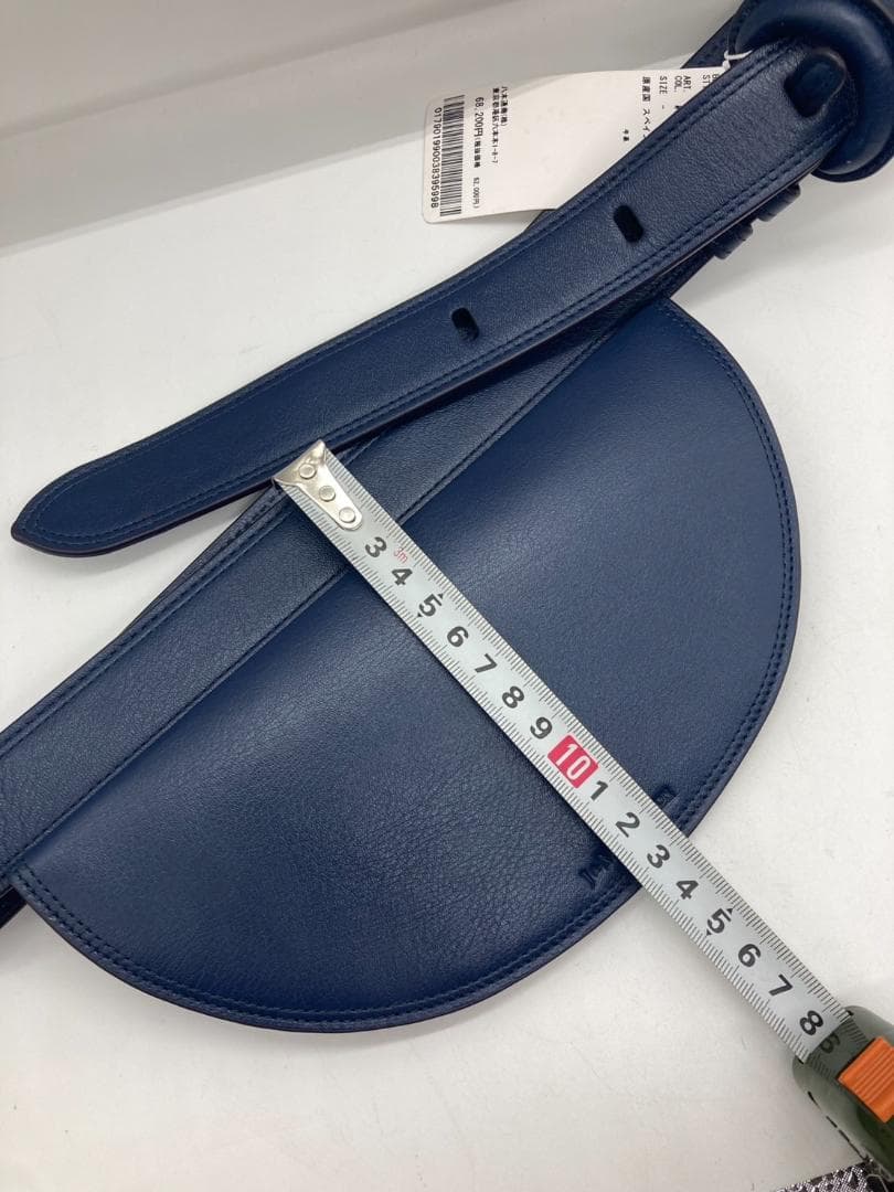 ▼J＆M　DAVIDSON 　ウエストポーチ　牛革　レザーバッグ