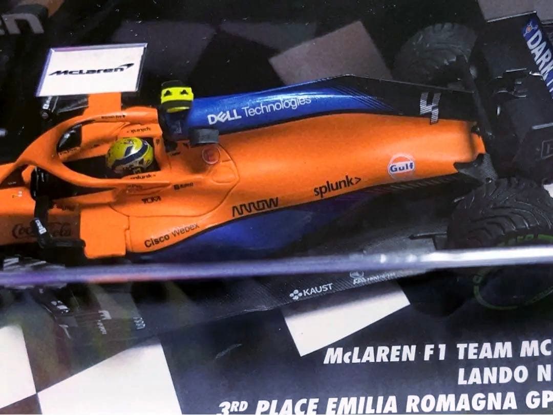 ミニチャンプス 1/43 マクラーレンMCL35M ランド・ノリス 480個限定