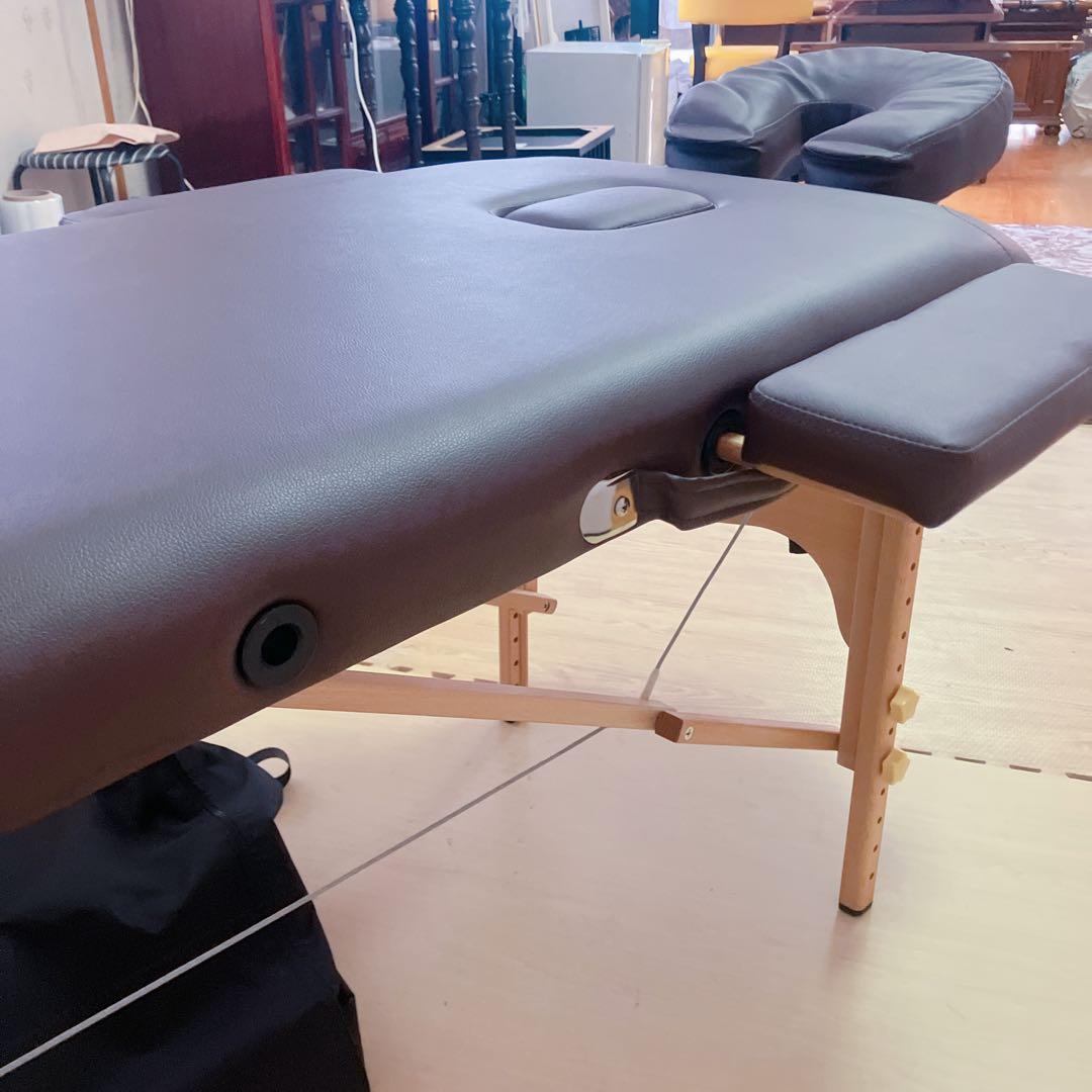 折りたたみ　エステベッド　マッサージベッド　持ち運びカバー付き　簡易ベッド