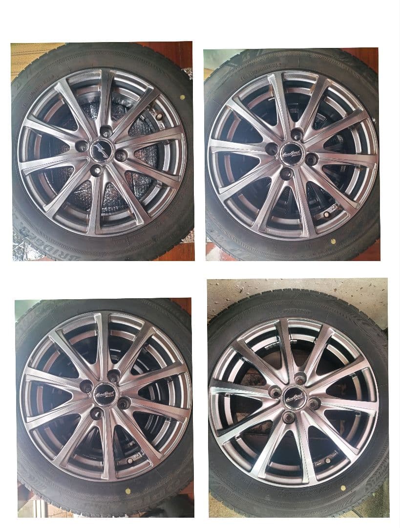 タイヤ＆ホイール　175/65R15 84H EUROSPEED　ブリジストン