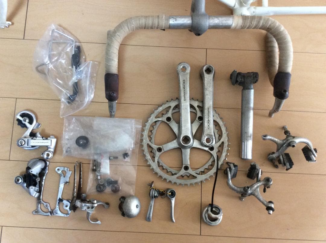 超希少品　ブリジストンMILE112（フレーム・パーツ類）送料無料（地域制限あり