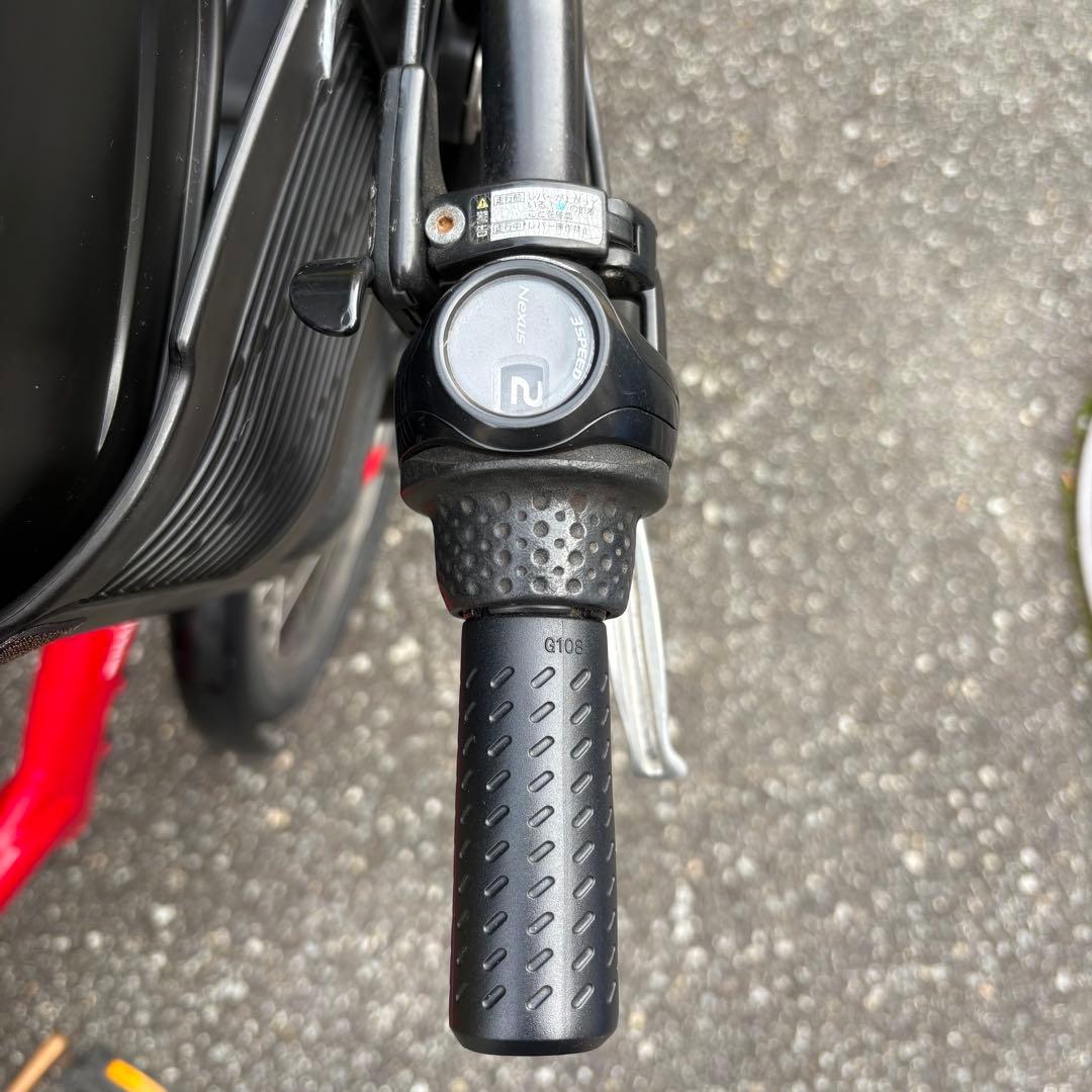 兵庫引取のみ　電動アシスト自転車　ヤマハ　パスキッス　20インチ 子供乗せ　中古