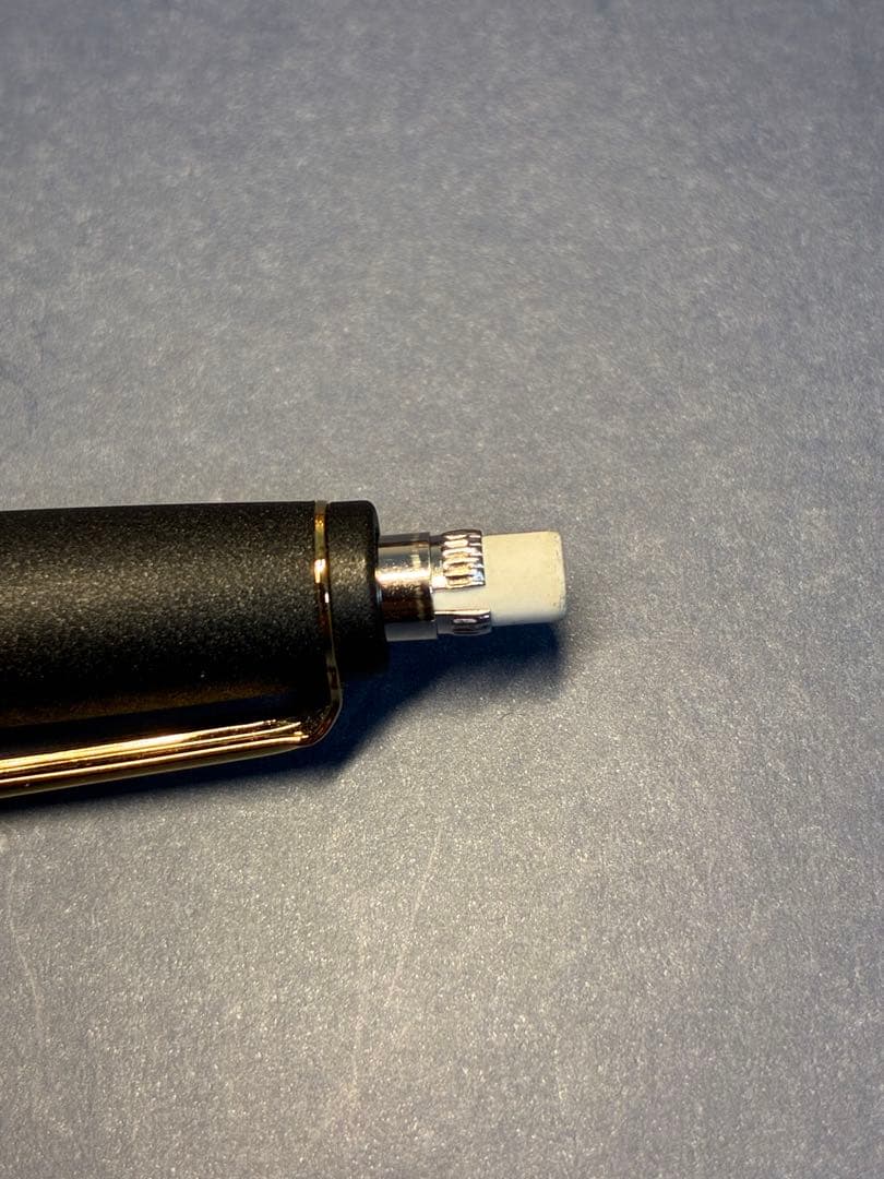 ボナンペン　花梨瘤　シャープペンシル　真鍮金具