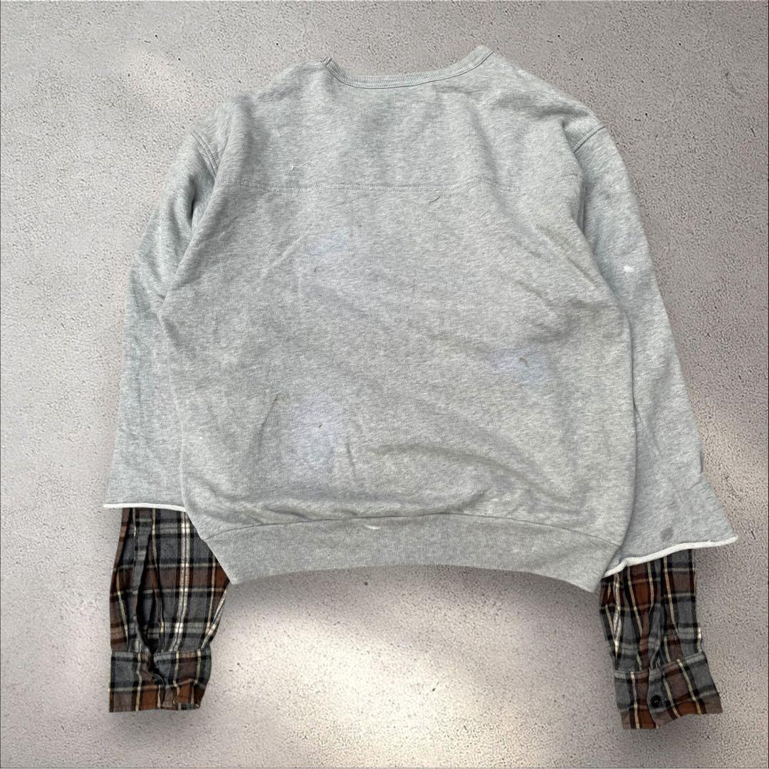 DRIES VAN NOTEN 20AW オーバーサイズ ドッキングスウェット