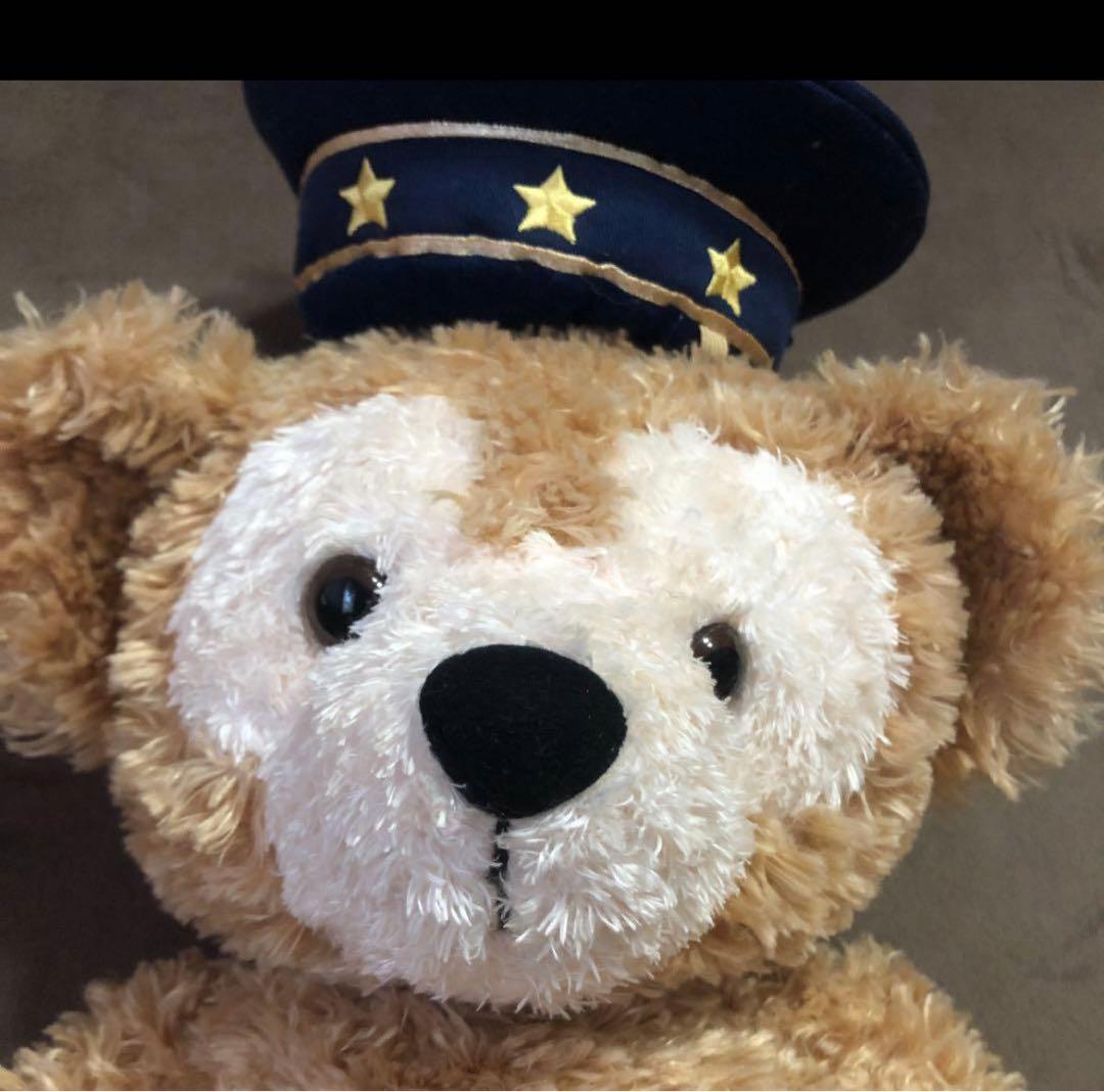 初期　ディズニー　ダッフィー 白タグ　ビーズ入り