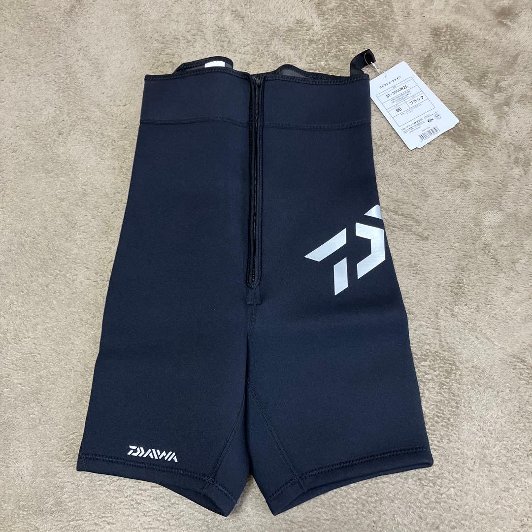 ダイワ ショートタイツ　ST-3000W25 鮎タイツ MB ブラック値下げ不可
