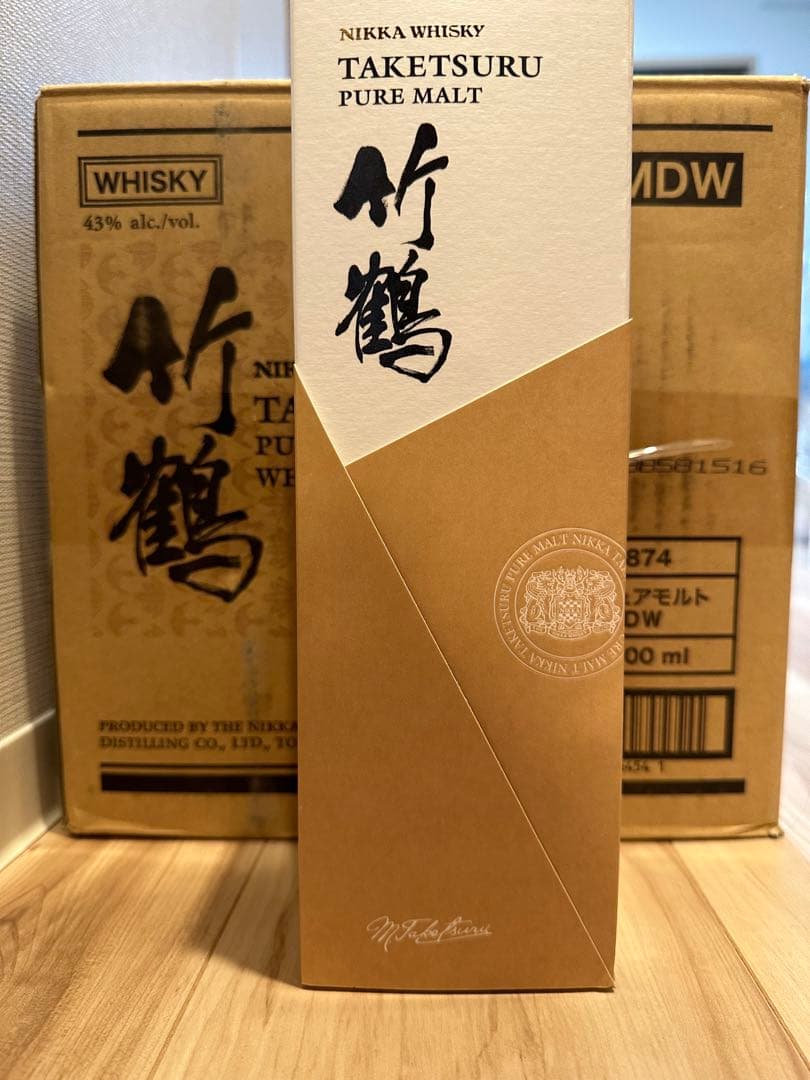 竹鶴　ピュアモルト　逆輸入品　10本