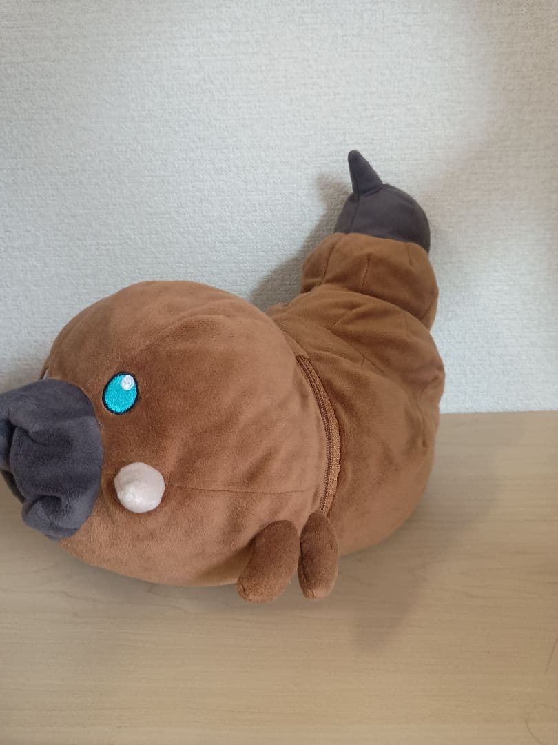 8/12　モスラ　幼虫　ティッシュカバー モスラ　ぬいぐるみ