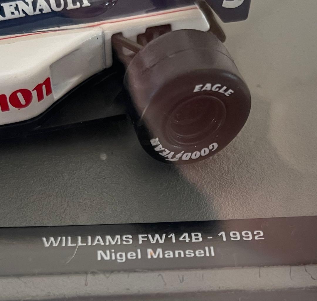 再再値下げ！WILLIAMS FW14B 1992 ナイジェル・マンセル