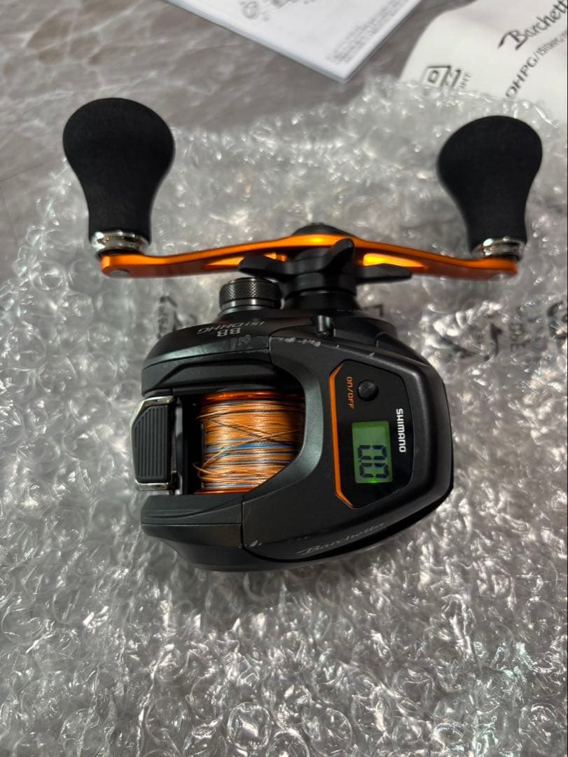 SHIMANO シマノバルケッタ BB 151DH-HG 左ハンドル両軸リール
